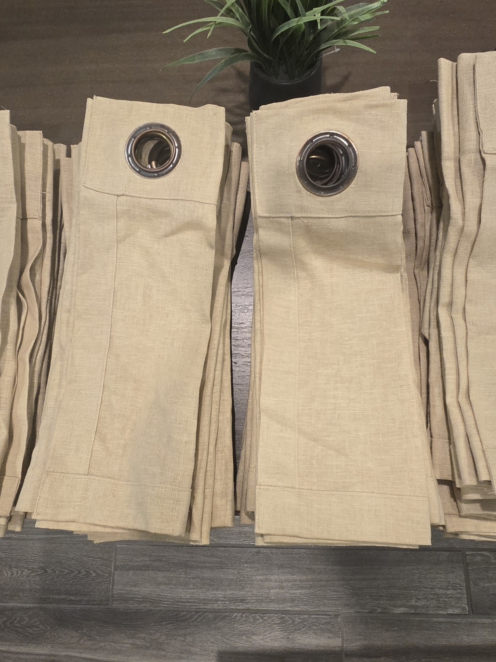 Veratax Linen Valance With Grommet - 15 Available